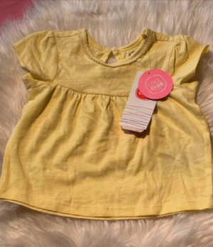 Cool Club Girl Dressing Top 3-6 Months