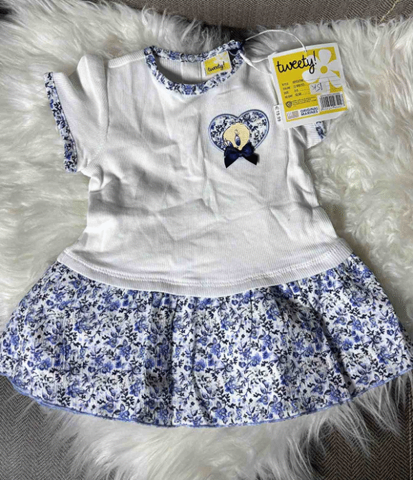 Tweety Original Marines girl dress 3-6 Months